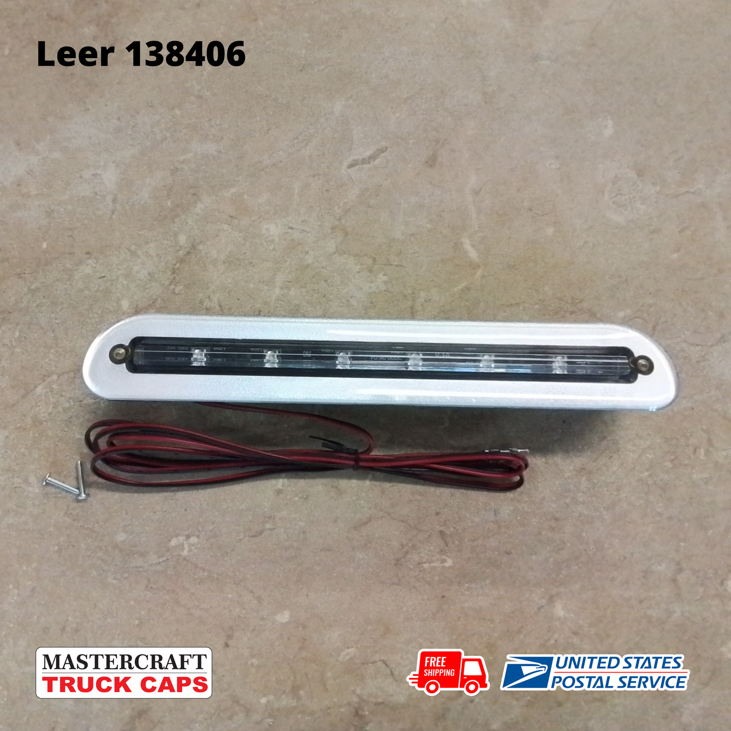 Leer Truck Cap Brake Light for 100XQ or 180