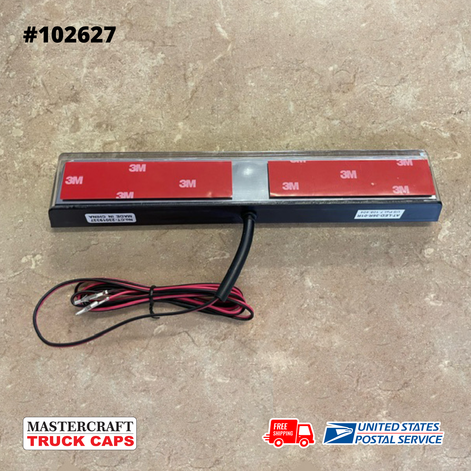 Topper Truck Cap Third Brake Light PIT66 LED 3rd Brake Light, Fit For