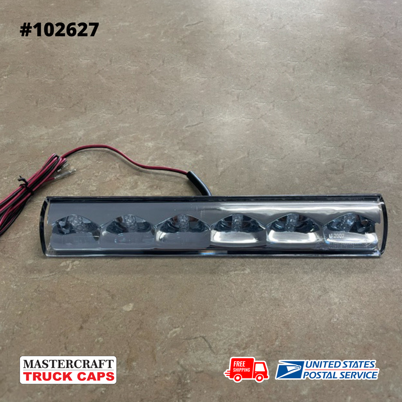 Truck Cap Camper Shell Topper Third Brake Light. ARE LEER LED Clear Lens