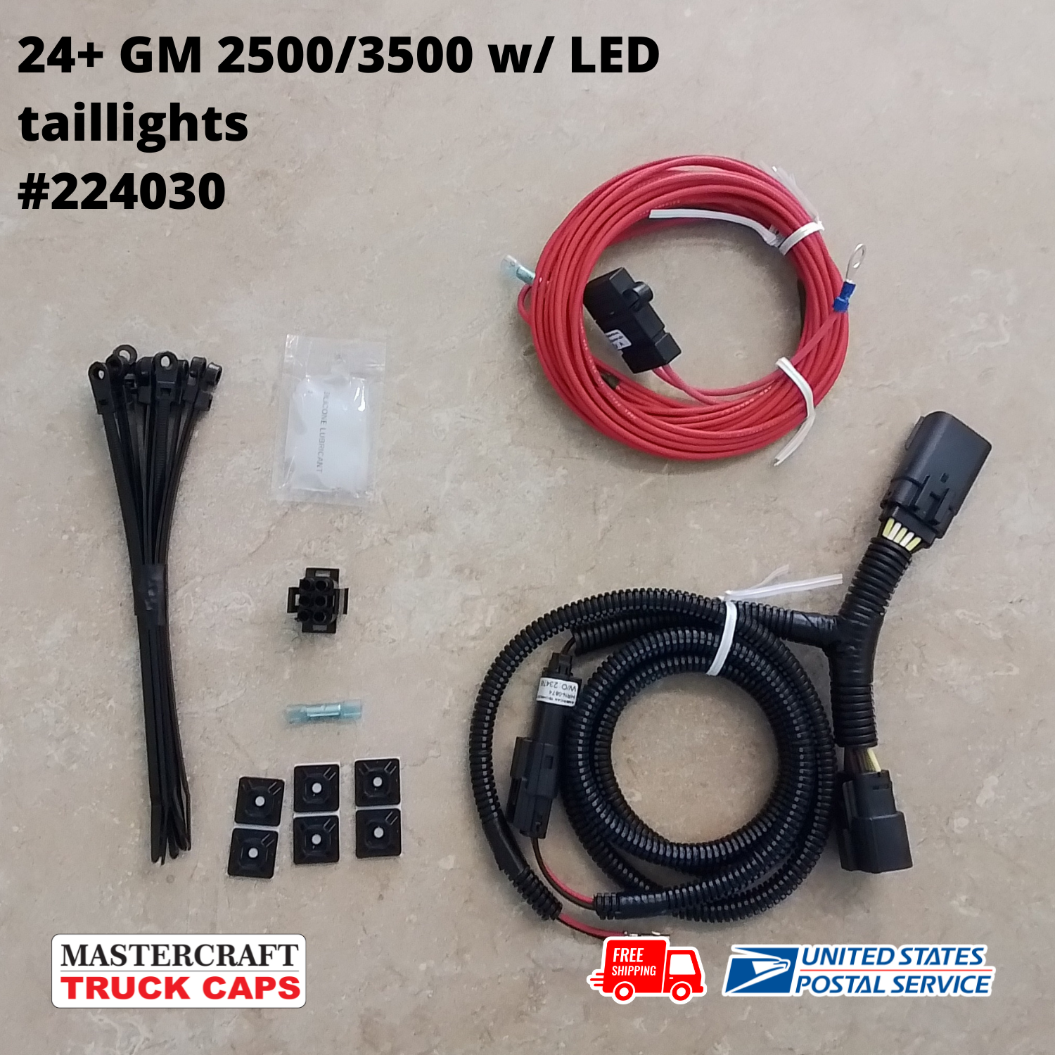 T-Connector Wire Harness 24+GM 2500/3500 w/ LED Taillights