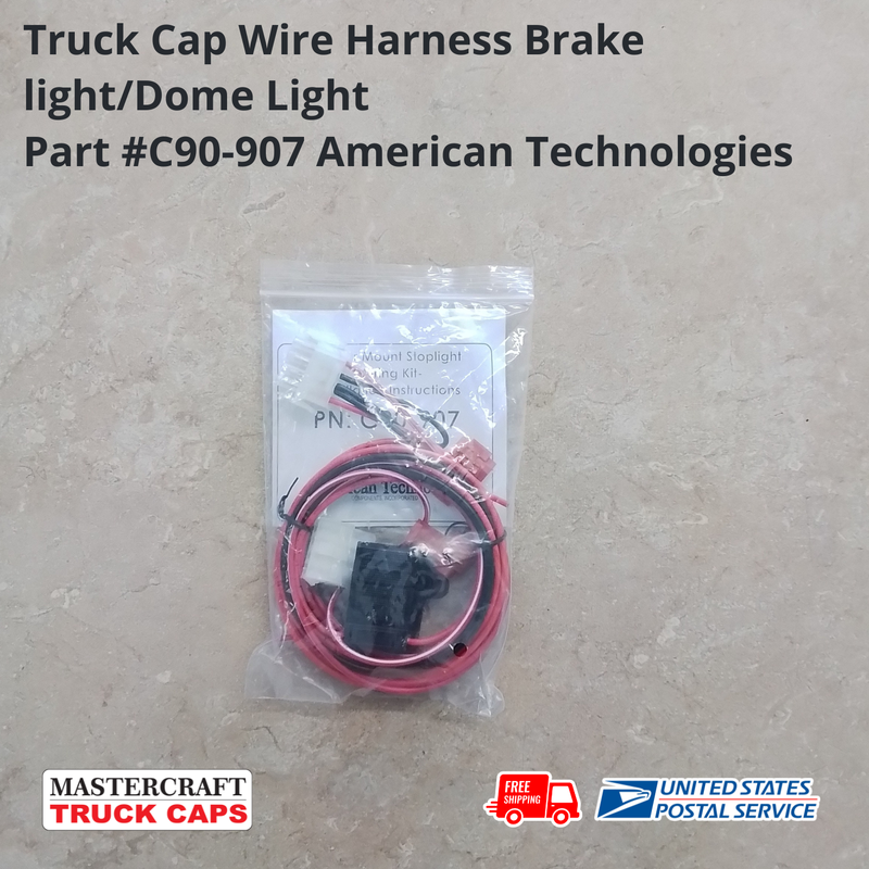 American Technologies Third brake light and dome light wiring harness