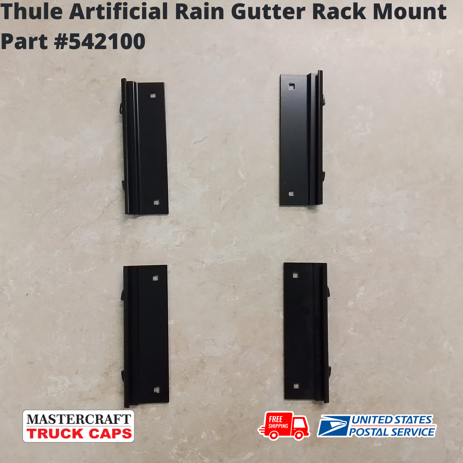 Thule Artificial Rain Gutter Roof Rack Mounts