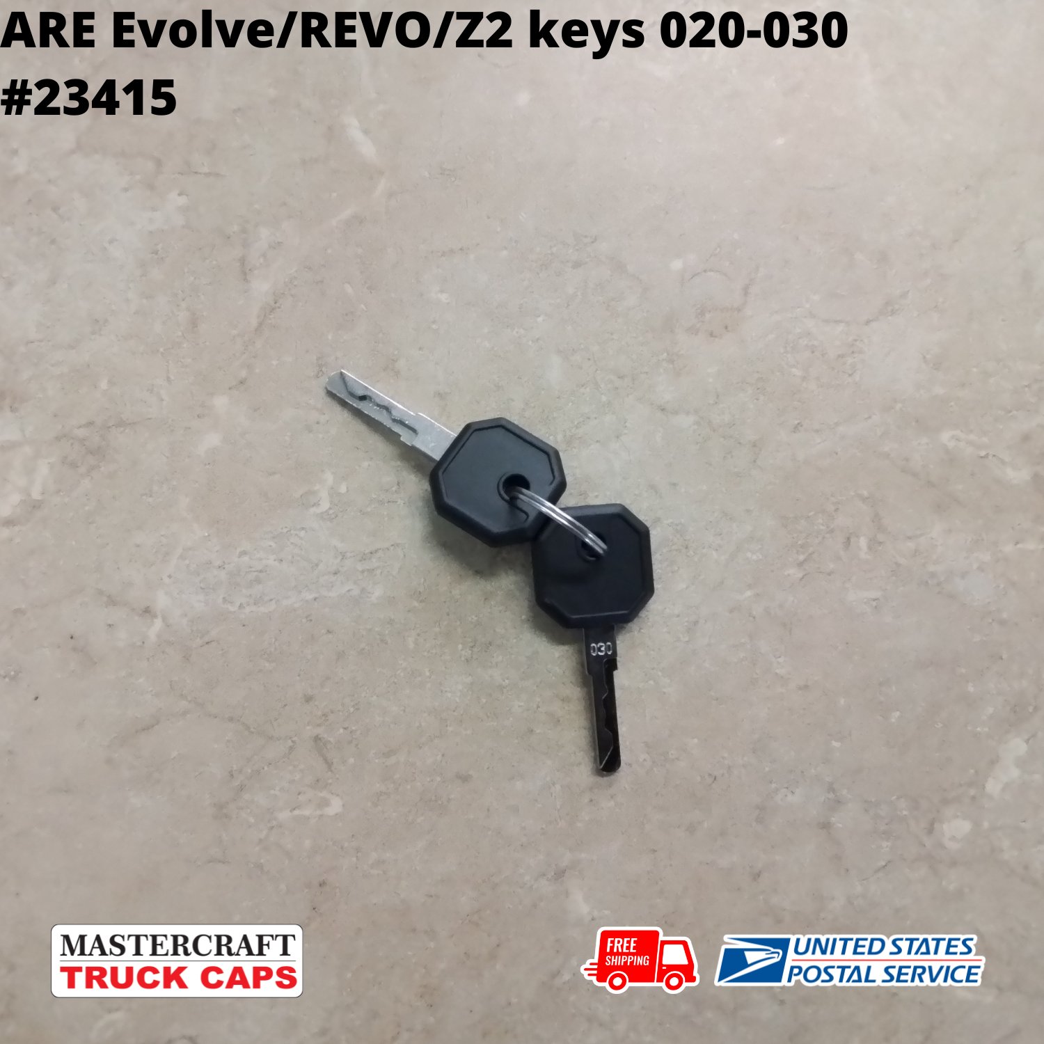 ARE Replacement Truck Cap Keys