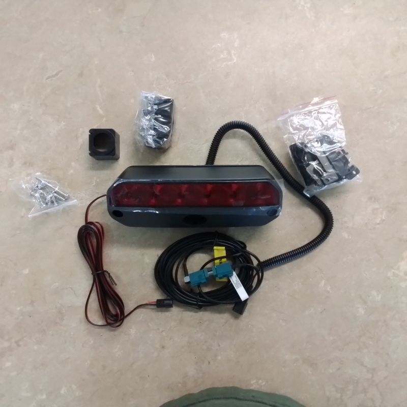 Third Brake light Relocation Kit for Digital Back Up Camera