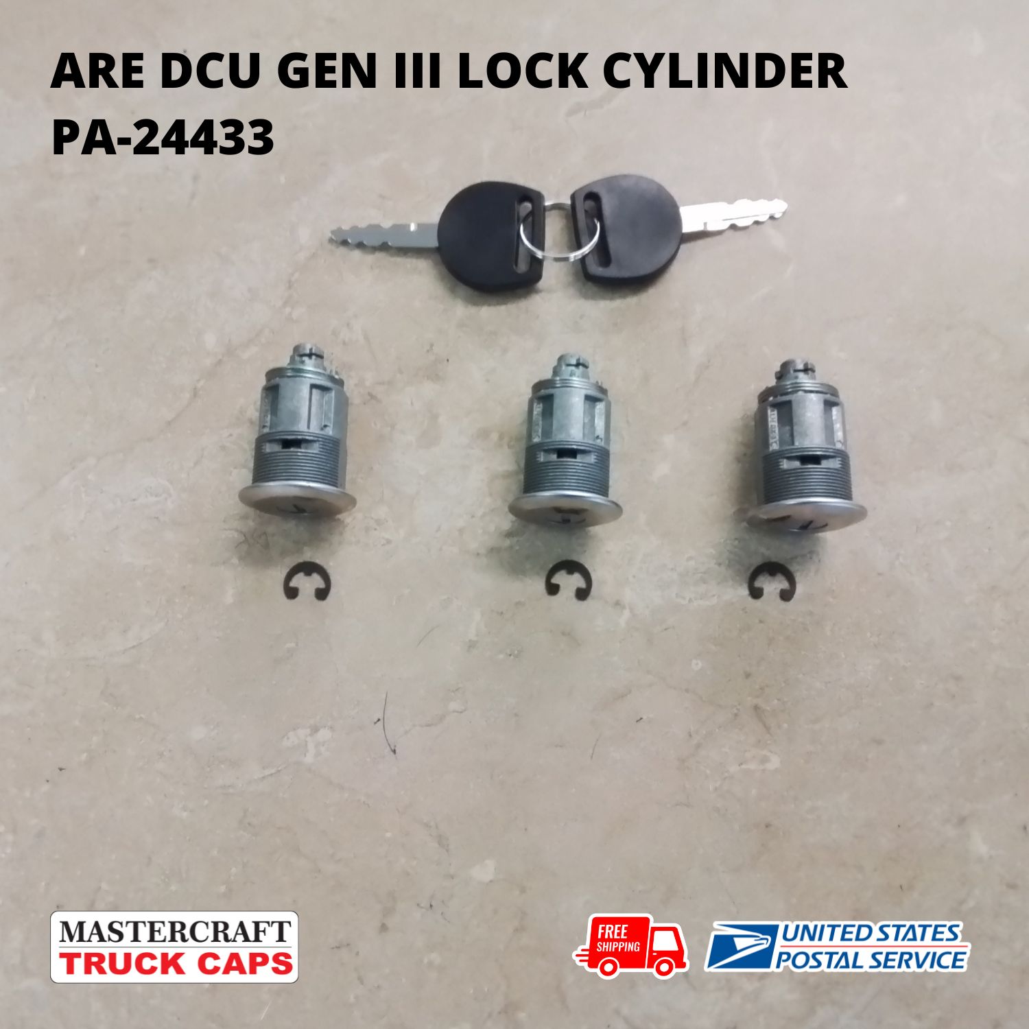ARE DCU Commercial Cap Generation III lock cylinders