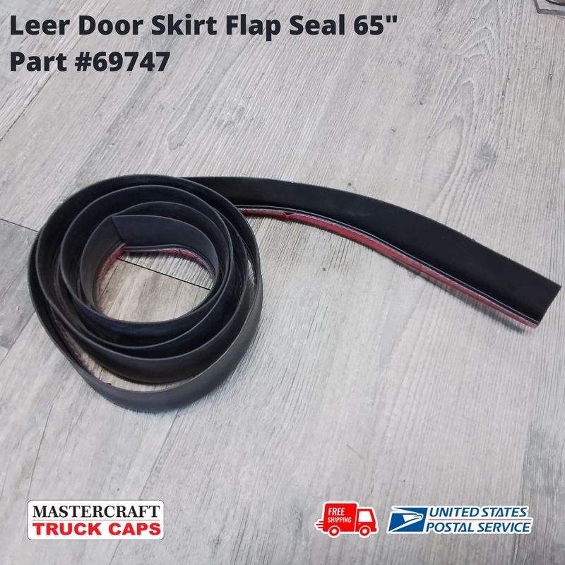 Leer Flap Seal Door Skirt 65"