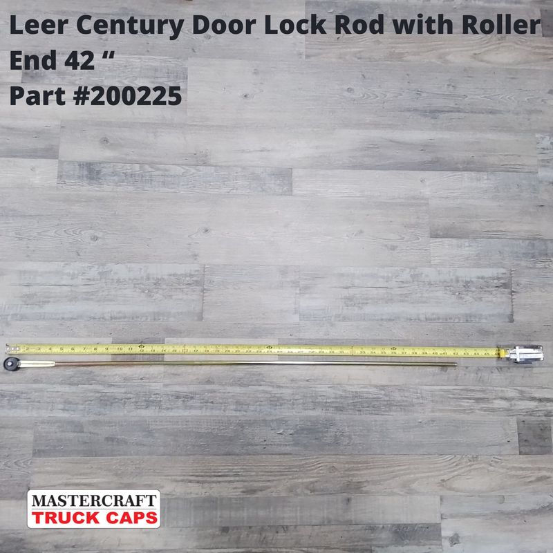 Leer Century Door Lock Rod with Roller End 42"