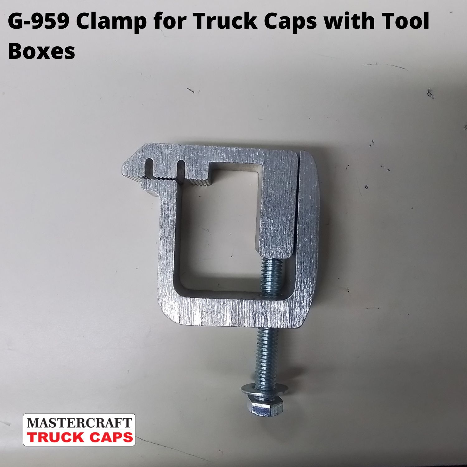 GCI G-959 Cap Clamp for Truck Caps with Toolboxes - One Clamp GCI G-959 Cap Clamp for Truck Caps with Toolboxes - One Clamp