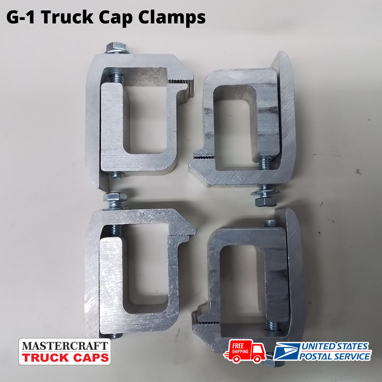 GCI G-1 Truck Cap Clamps - Set of 4 GCI G-1 Truck Cap Clamps - Set of 4