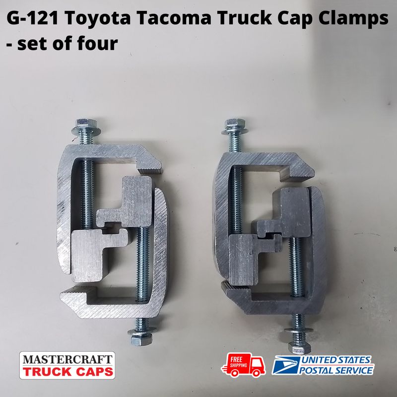 GCI G-121 Toyota Tacoma Truck Cap Clamps - Set of 4