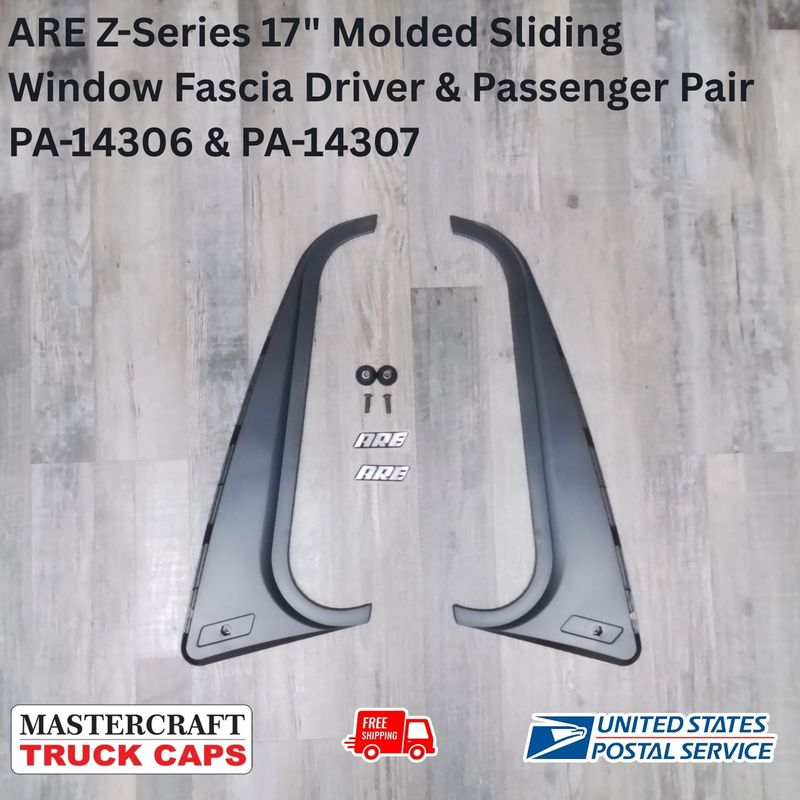 17" Driver and Passenger Z-Series half slider Molded Facia replacements