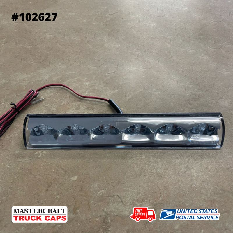 Truck Cap Camper Shell Topper Third Brake Light. ARE LEER LED Clear Lens