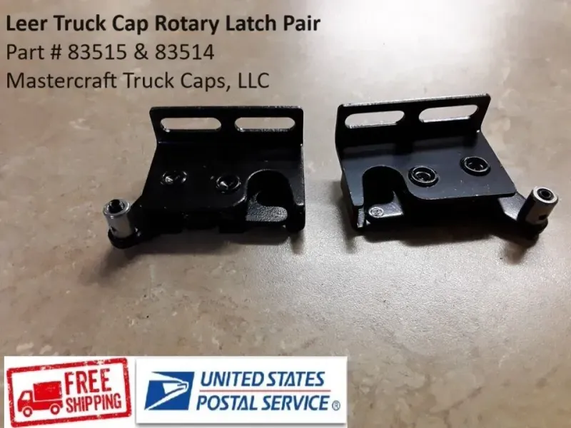 Leer Truck Cap Rotary Latch Pair 83515 & 83514