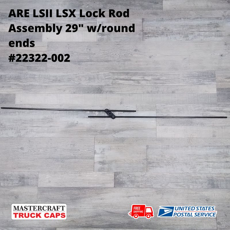 ARE LSII/LSX Tonneau Cover Lock Rods 29" with round ends #22322-002