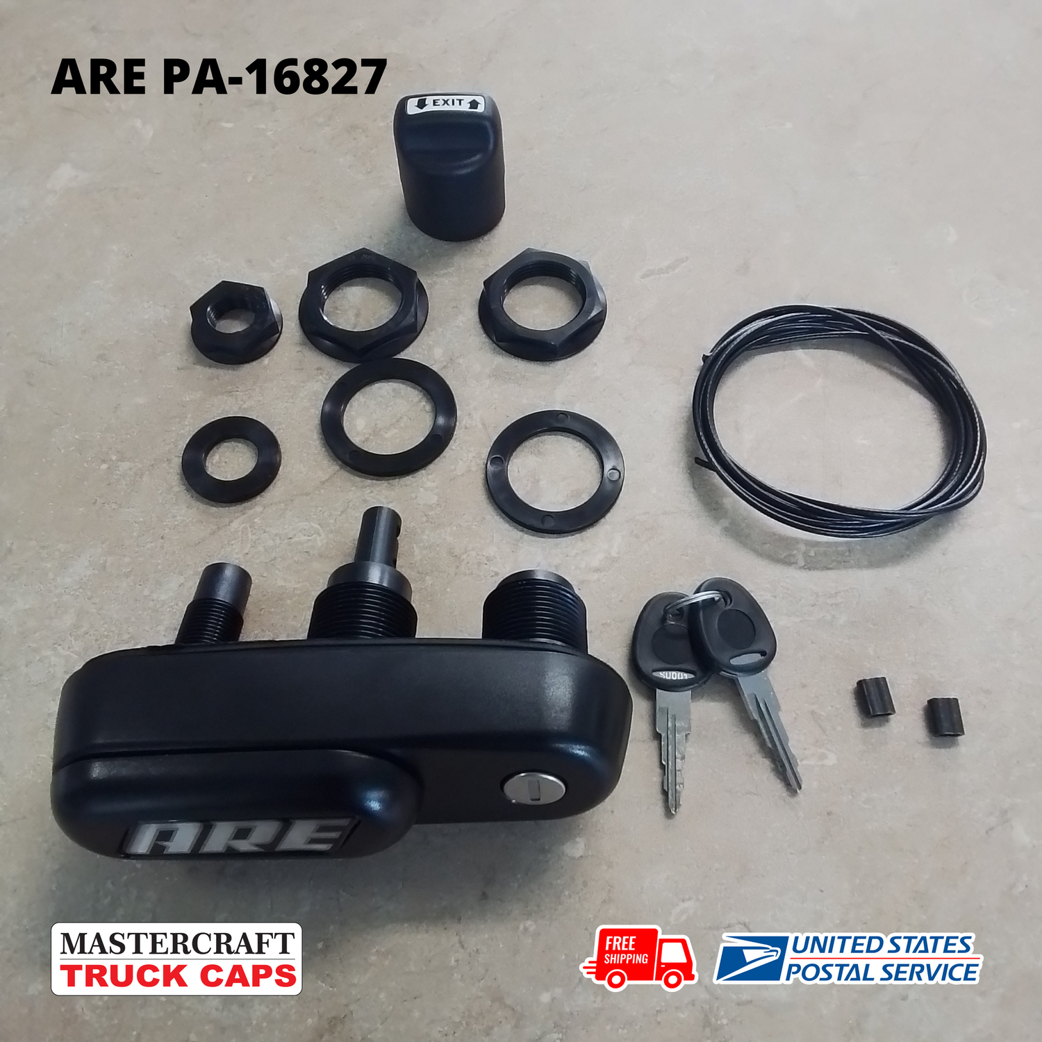 A.R.E. Truck Cap Twist Handle and Lock A.R.E. Truck Cap Twist Handle and Lock