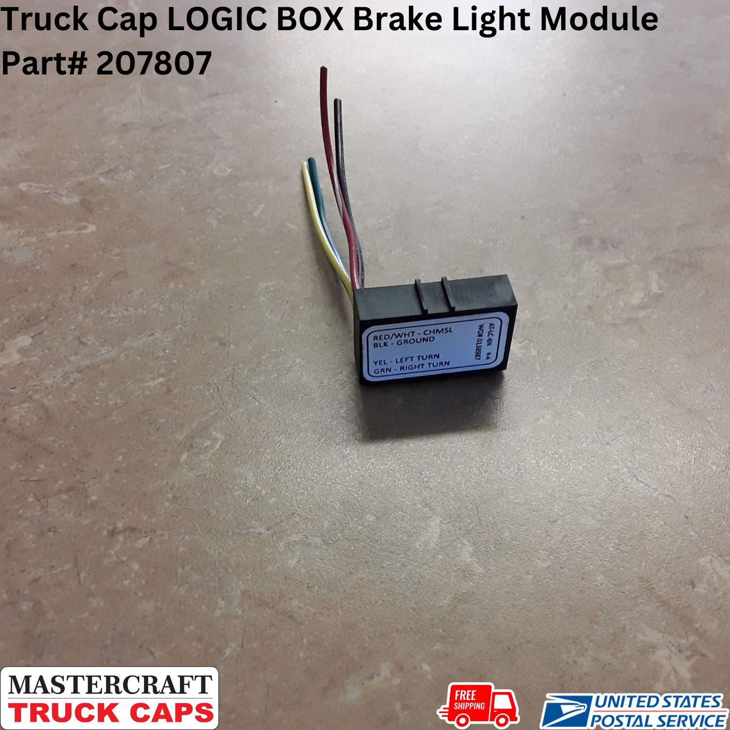 Truck Cap LOGIC BOX Brake Light Module Truck Cap LOGIC BOX Brake Light Module