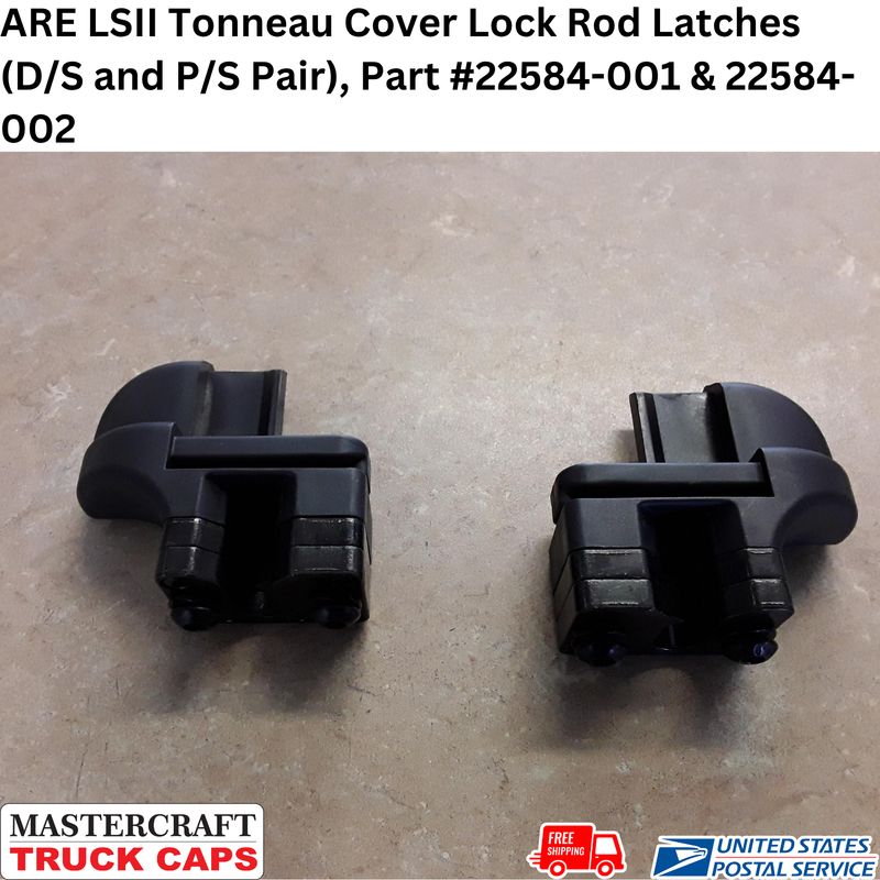 ARE LSII Tonneau Cover Lock Rod Latches (D/S and P/S Pair)