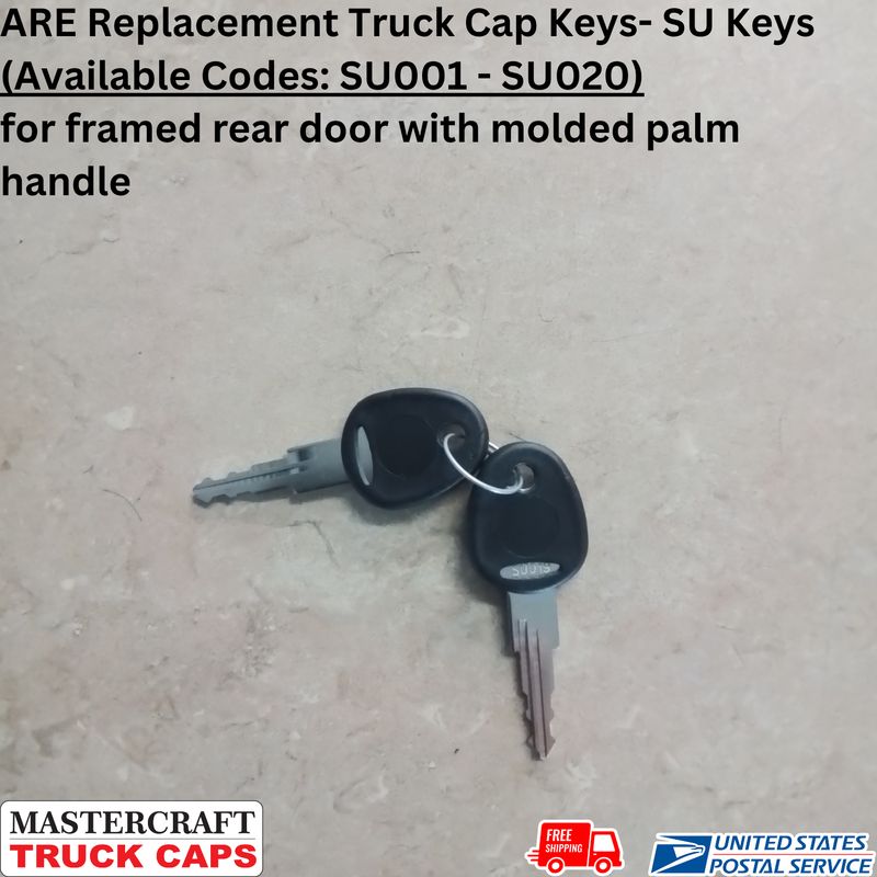 ARE Replacement Truck Cap Keys - SU Keys