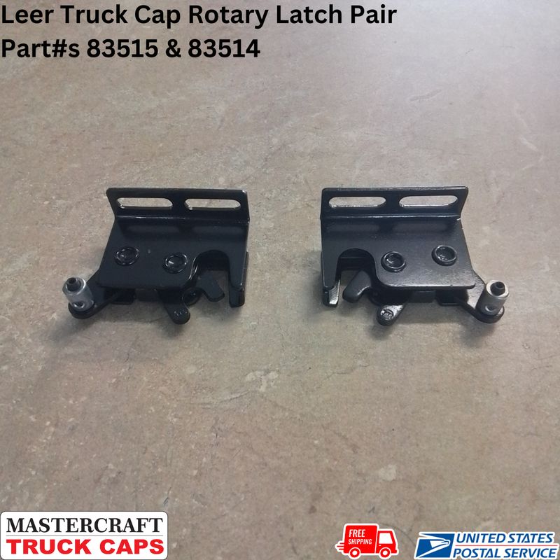 Leer Truck Cap Rotary Latch Pair 83515 & 83514