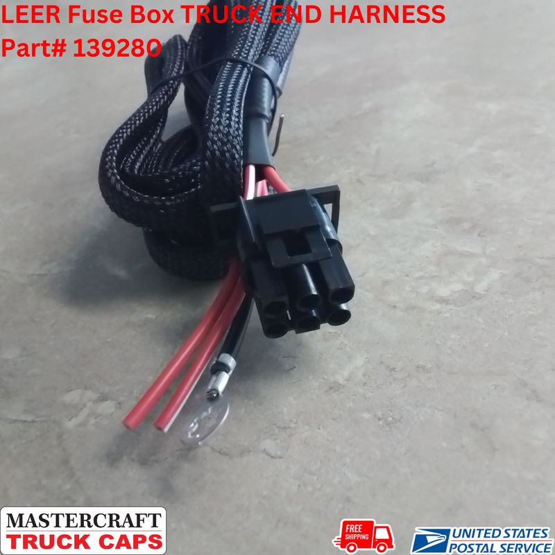 LEER Fuse Box TRUCK END HARNESS LEER Fuse Box TRUCK END HARNESS