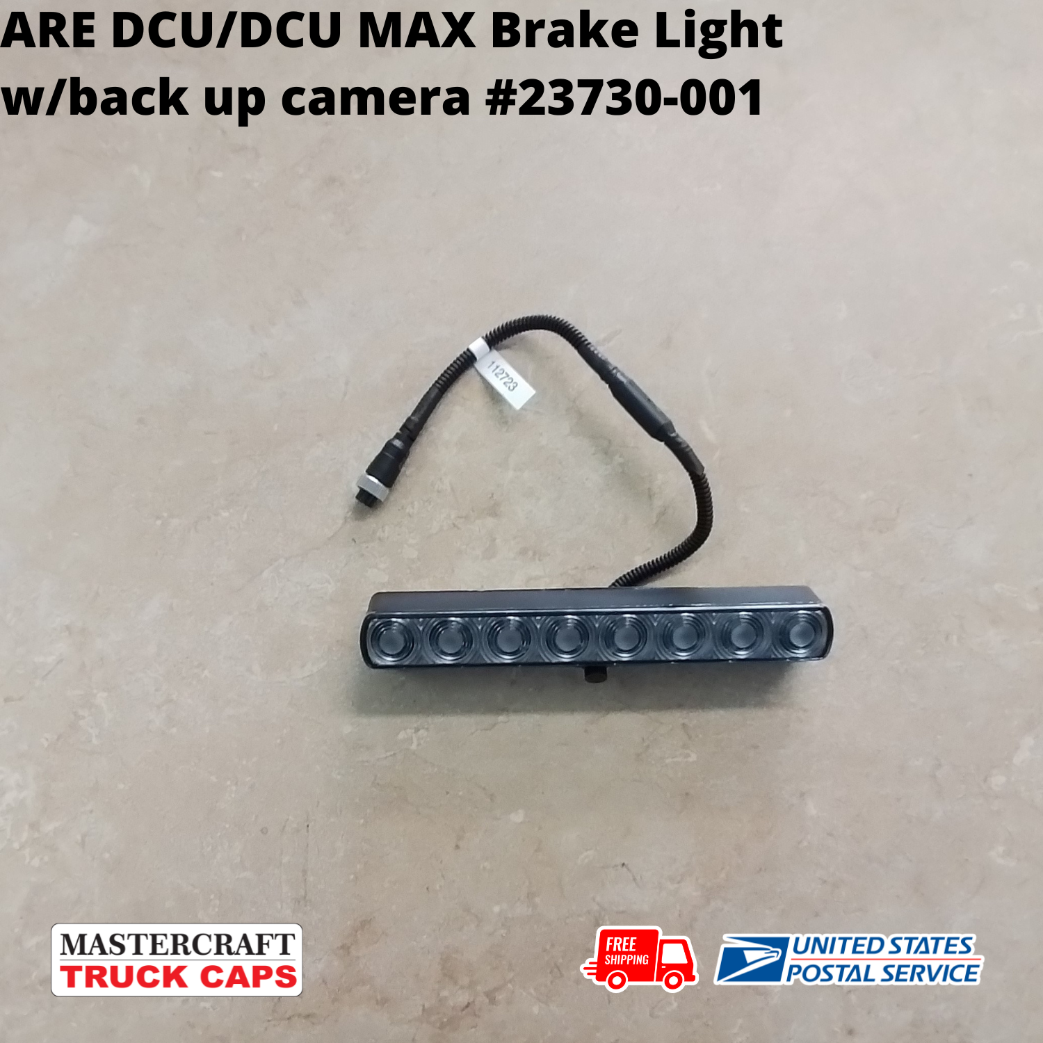 ARE DCU and DCU MAX third brake light and analog back up camera #23730-001 ARE DCU and DCU MAX third brake light and analog back up camera #23730-001
