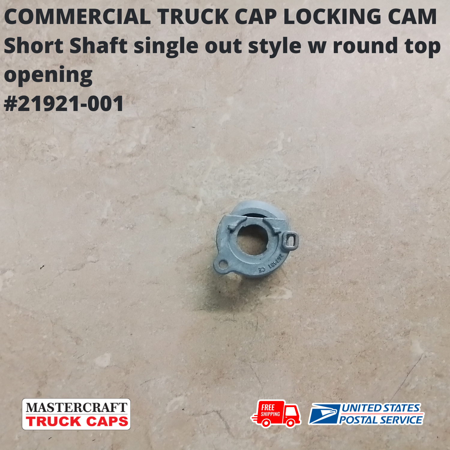 ARE DCU single out style short shaft locking cam for folding t-handles ARE DCU single out style short shaft locking cam for folding t-handles