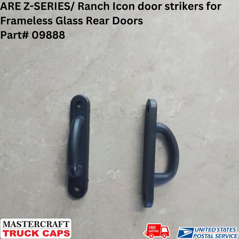 ARE Z-SERIES/ Ranch Icon door strikers for Frameless Glass Rear Doors