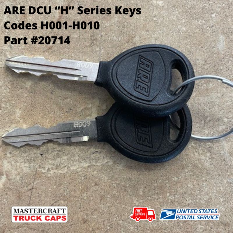 ARE DCU Replacement Keys "H" Code Keys