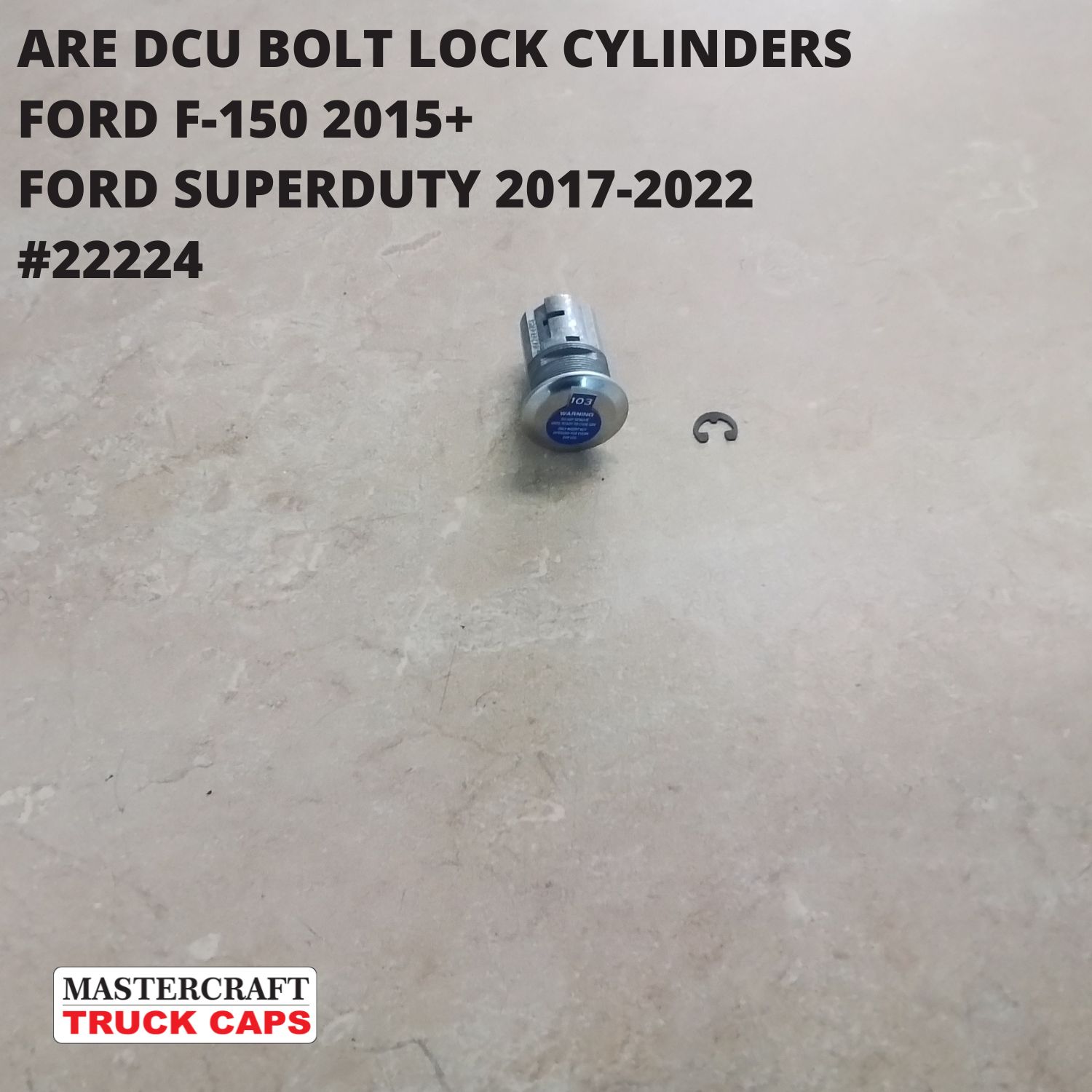 ARE BOLT LOCK CYLINDERS for Ford Single Out Style Bolt Lock Cylinder