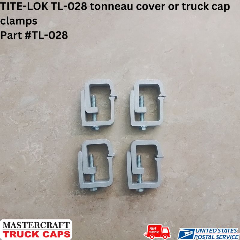 TITE-LOK TL028 tonneau cover or truck cap clamps