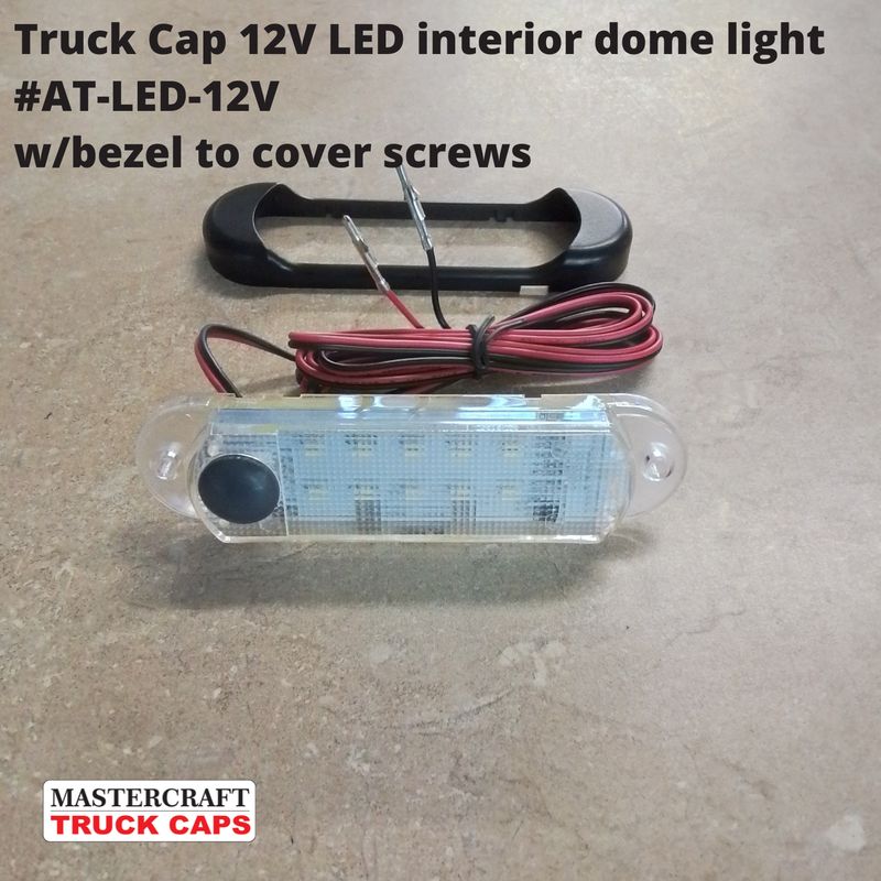 Truck Cap 12V LED interior dome light AT-LED-12V