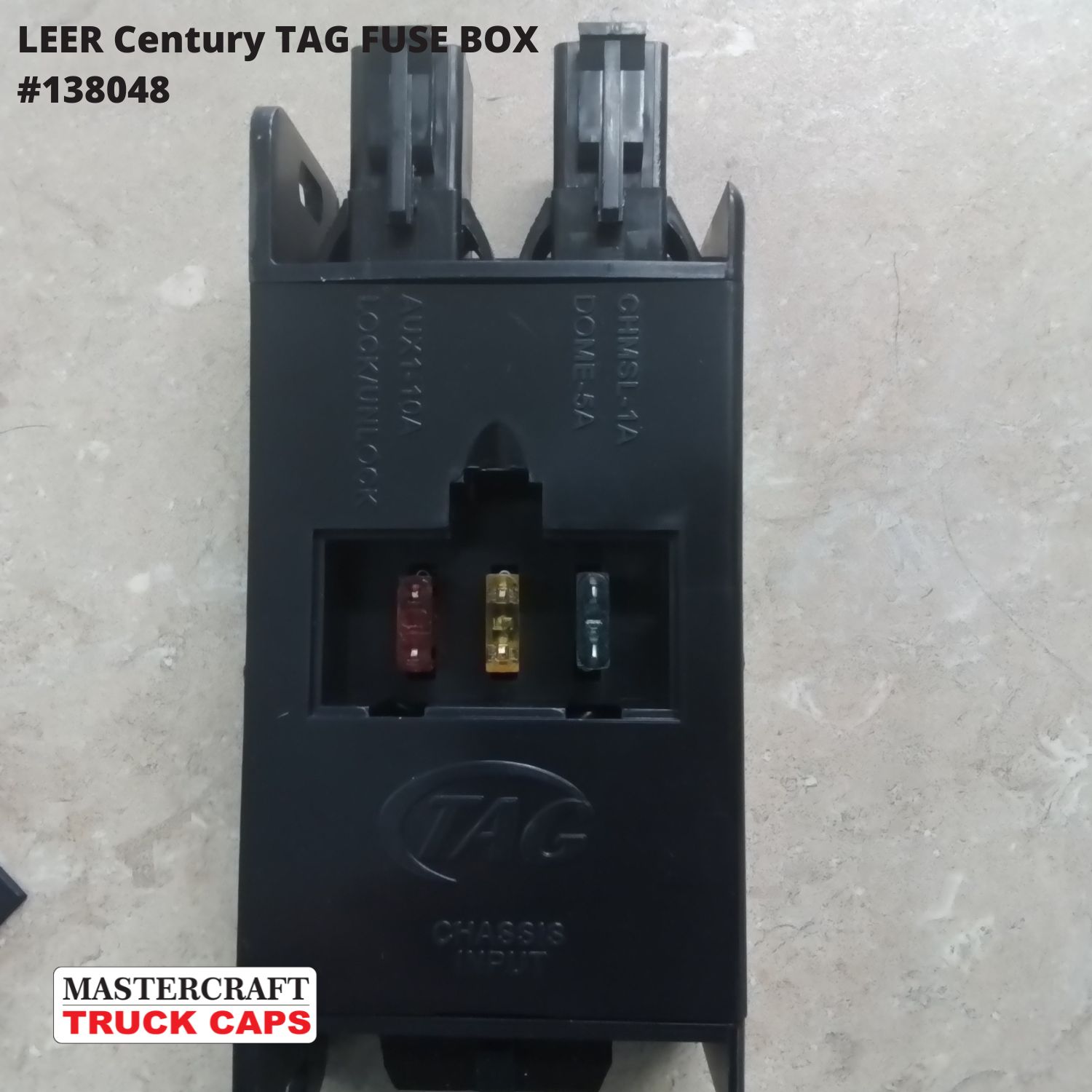 LEER/Century TAG Fuse Box for Truck Caps #138048