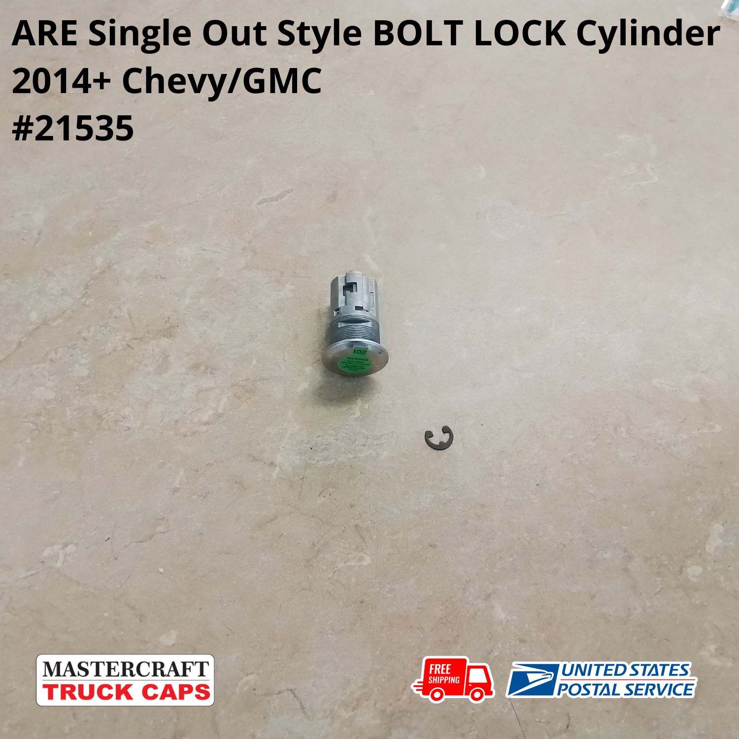 CHEVY and GMC TRUCK BOLT LOCK CYLINDERS FOR ARE Truck Cap