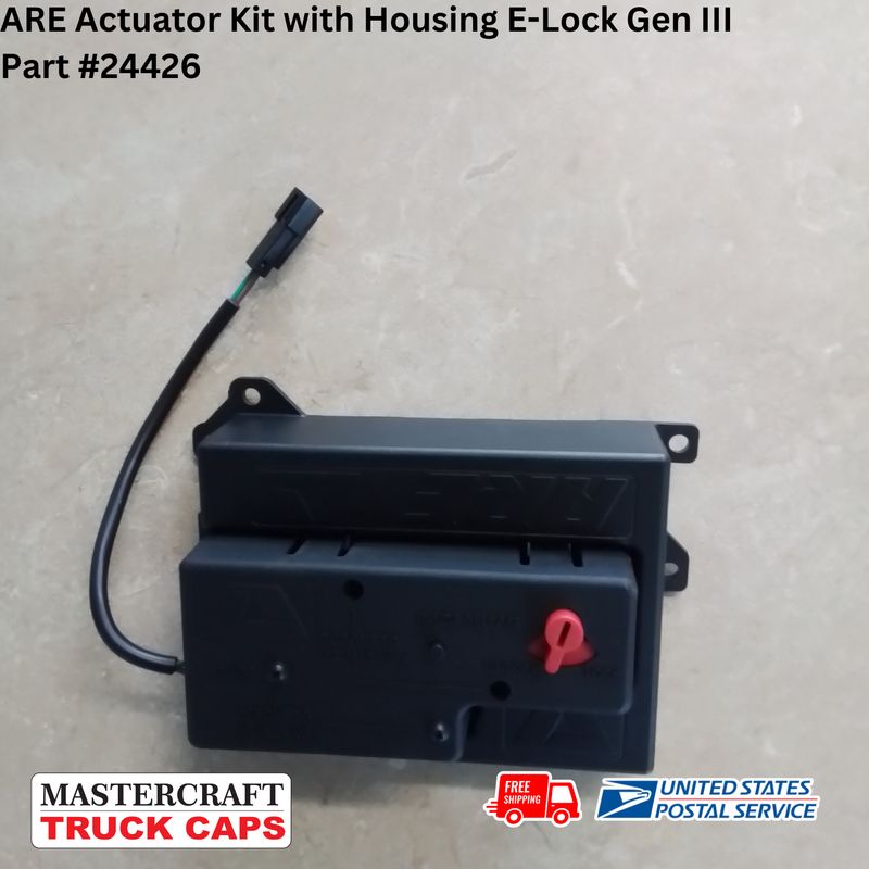 A.R.E Actuator Kit E-Lock Gen III with cover housing #24626