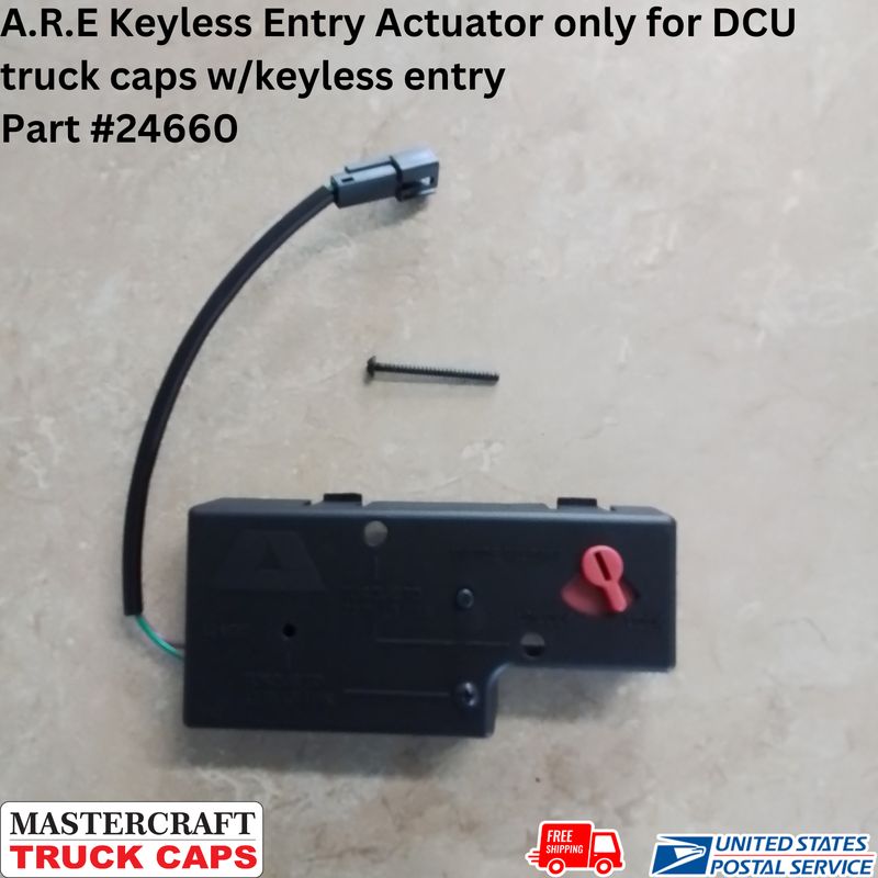 A.R.E Keyless Entry Actuator only for DCU truck caps w/keyless entry