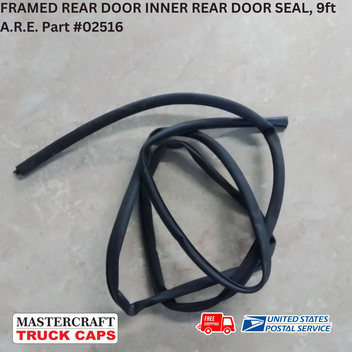 ARE Truck Cap Rear Door Inner Seal ARE Truck Cap Rear Door Inner Seal