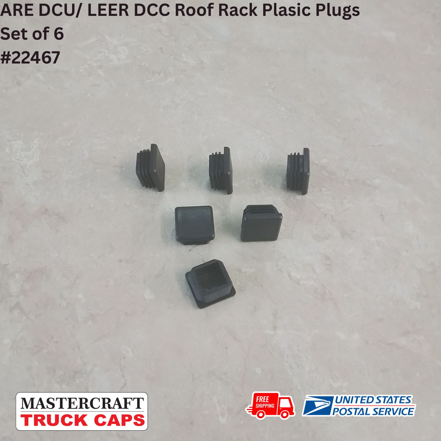 ARE DCU/LEER DCC Roof Rack Plastic Plugs