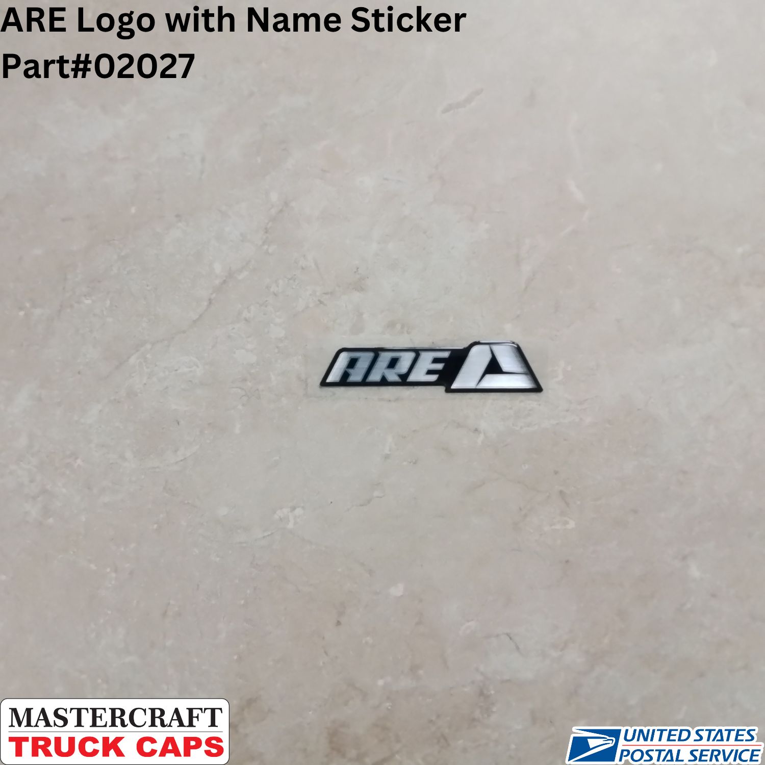 ARE Logo with Name Sticker