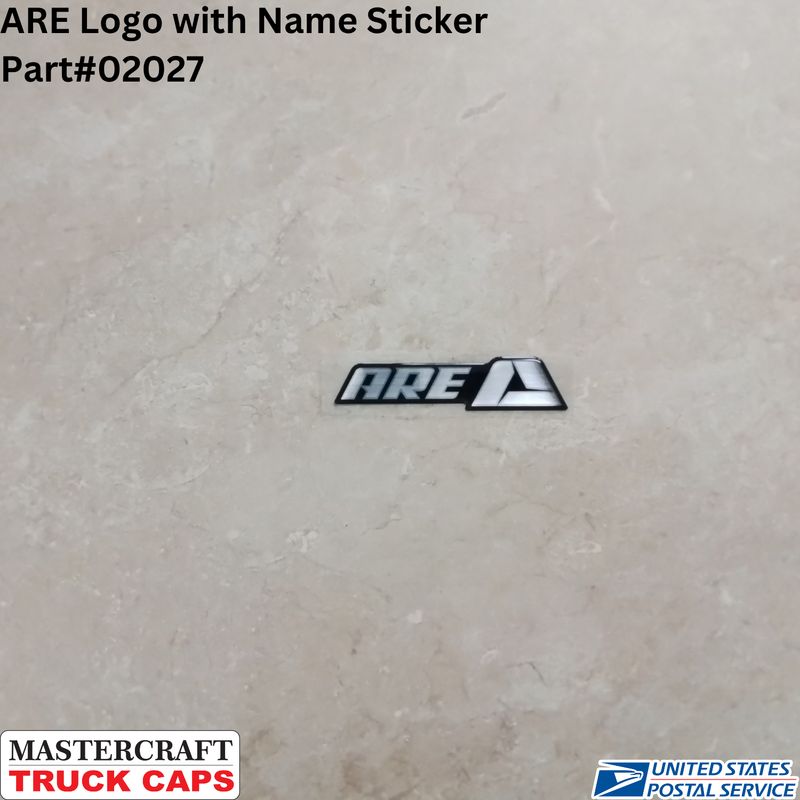 ARE Logo with Name Sticker