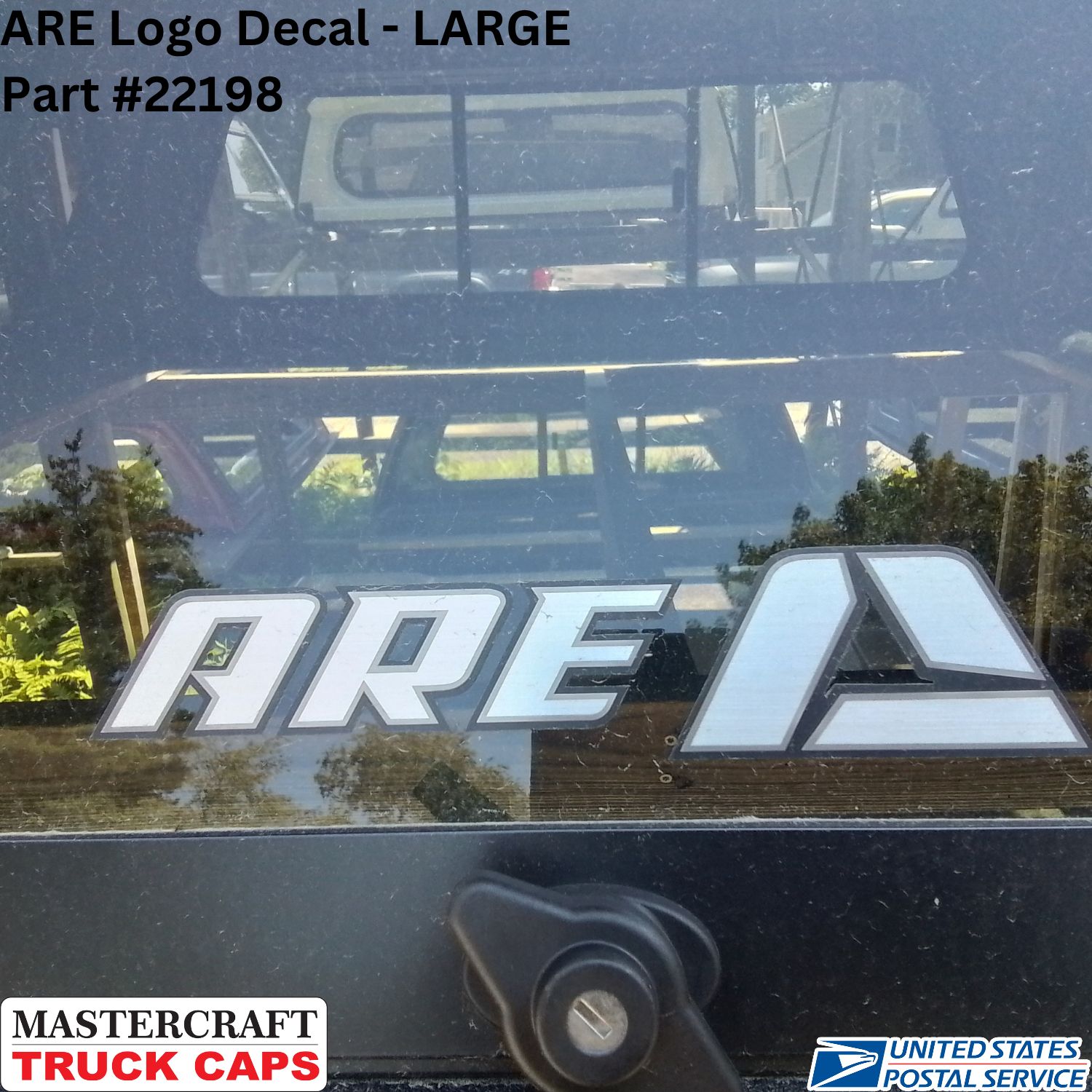 ARE Window Logo Decal Sticker- LARGE ARE Window Logo Decal Sticker- LARGE