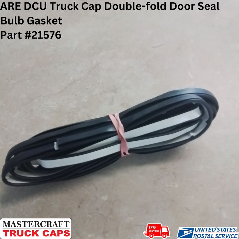 ARE DCU Truck Cap Double-fold Door Seal Bulb Gasket