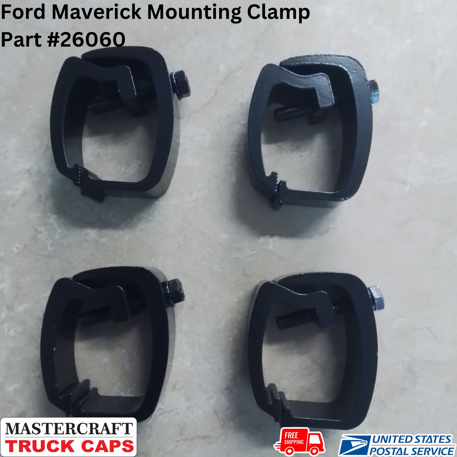 Ford Maverick Mounting Clamps Ford Maverick Mounting Clamps