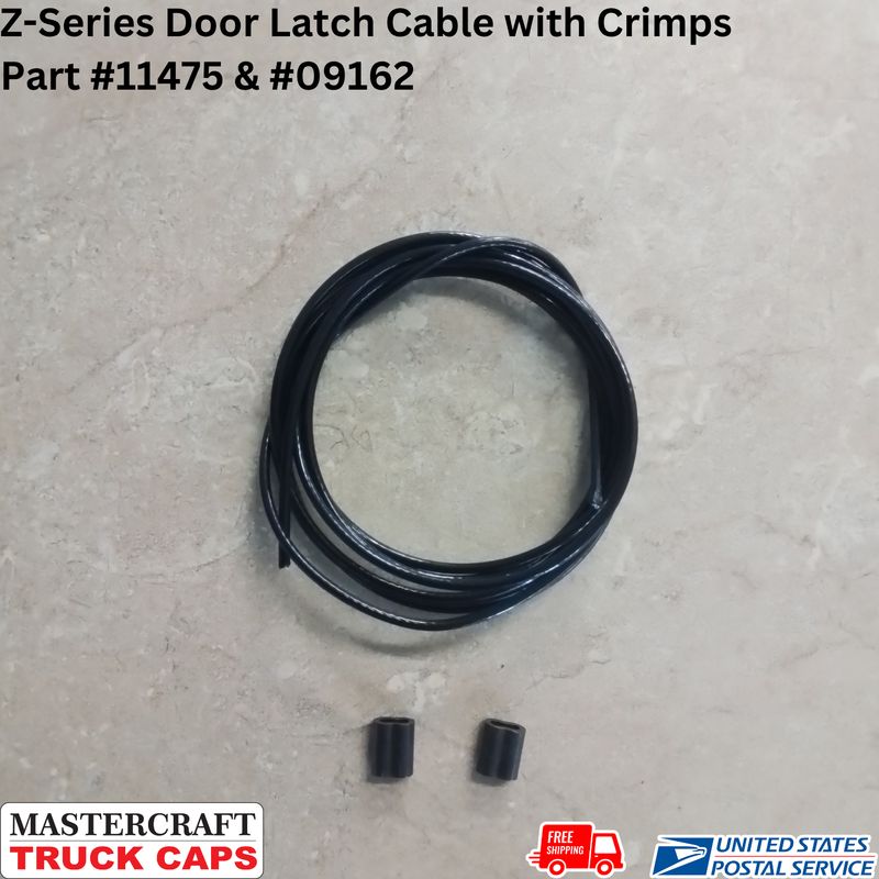 Z-Series Door Latch Cable with Crimps