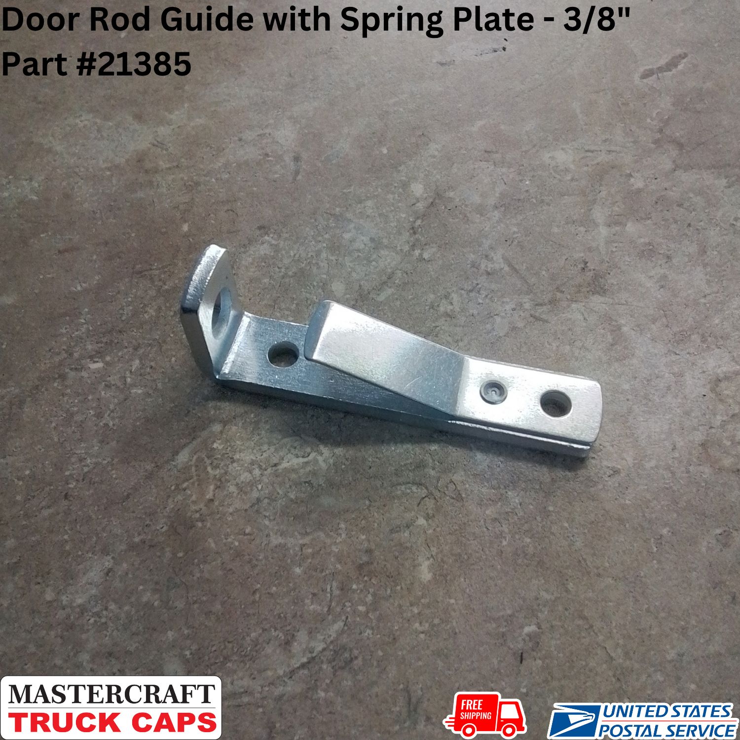 Door Rod Guide with Spring Plate for commercial truck caps Door Rod Guide with Spring Plate for commercial truck caps