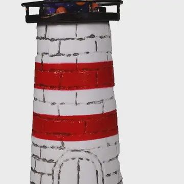 Deco-Replicas Aerating Lighthouse Aquarium Ornament