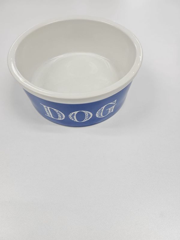 White &amp; blue bowl - Harry Barker