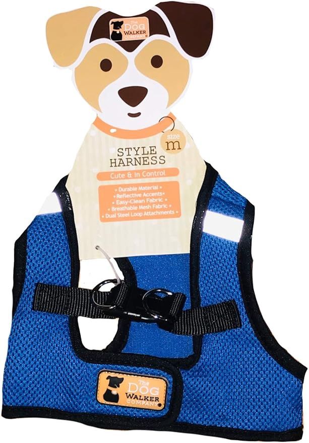 Harness- The dog walker co., Colour: Blue