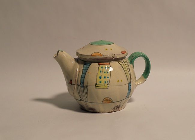 Teapot: Earthenware, Bede Clark