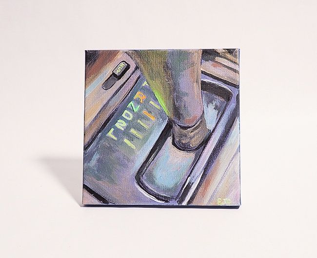 &quot;PRND2L&quot; Acrylic, Emily Coy