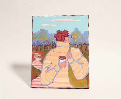 &quot;The Age of Sweet Treats&quot; Acrylic, Emily Coy